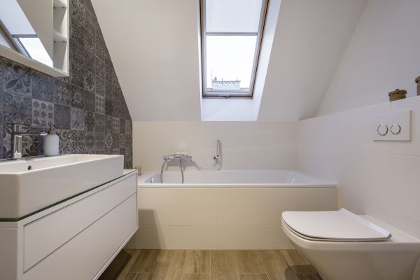 Attic Bathroom Construction in Sarasota